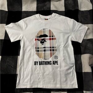 White bape T-Shirt